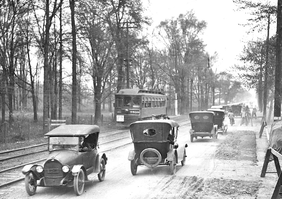 Interurban Car on Woodward